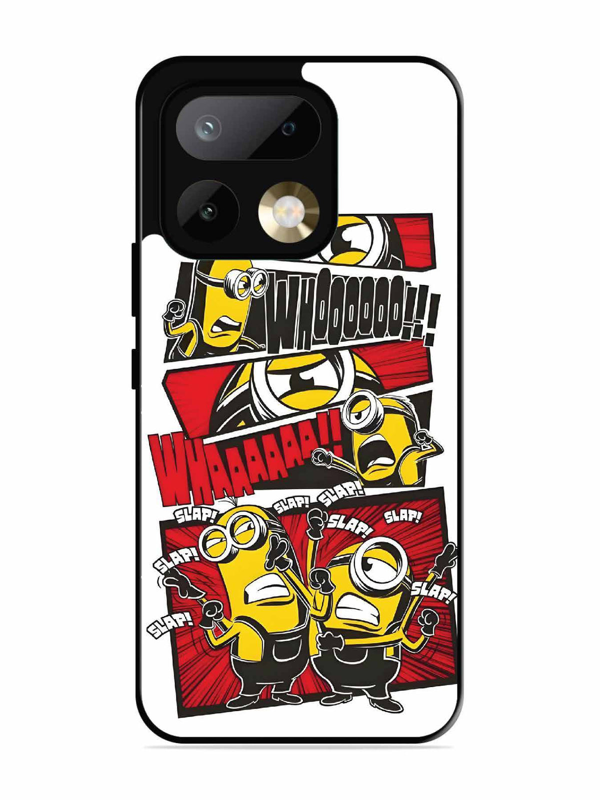 realme 16 Pro Minions Comic Panel Action