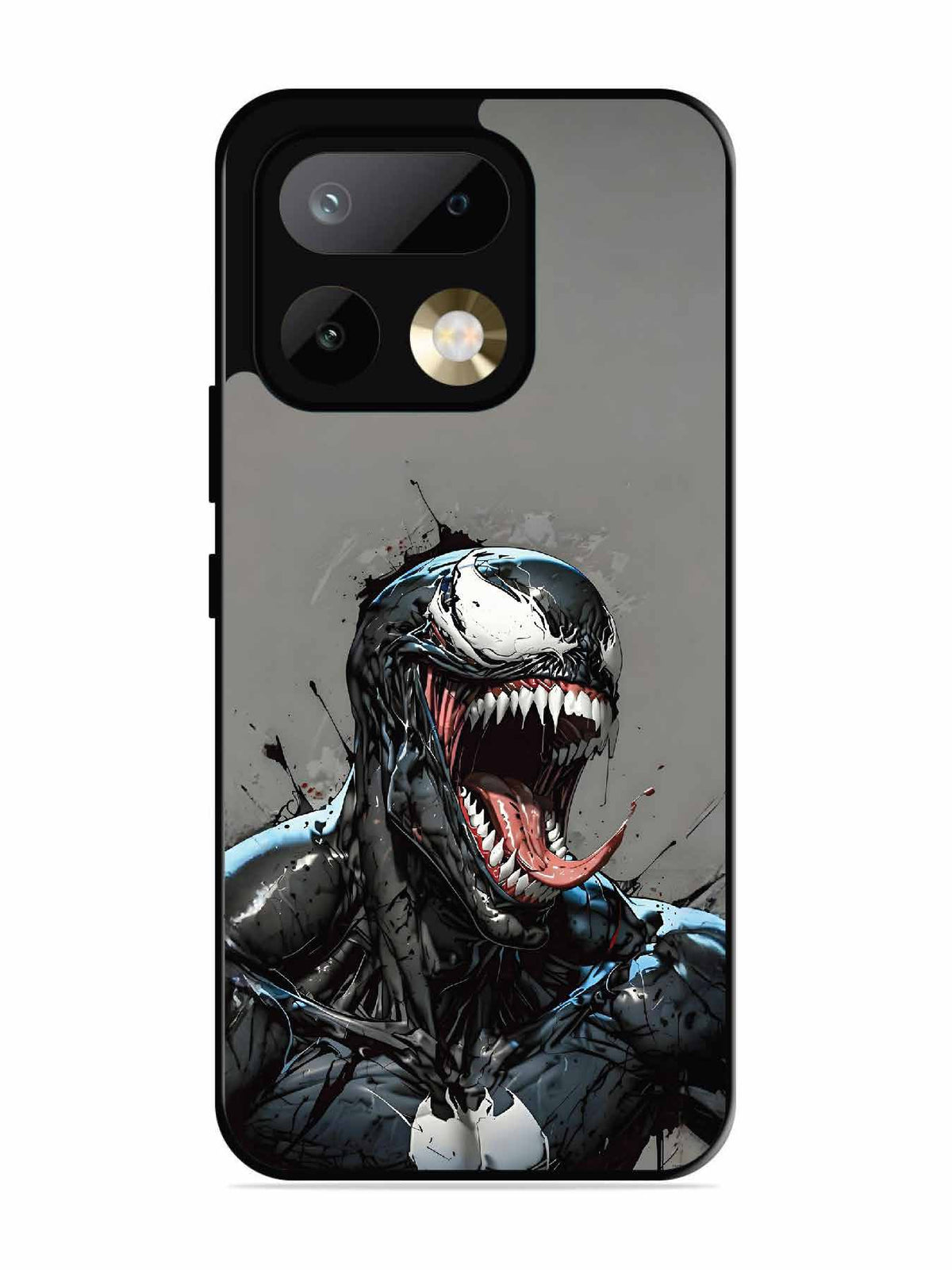 realme 16 Pro Venom Symbiote Grin Art