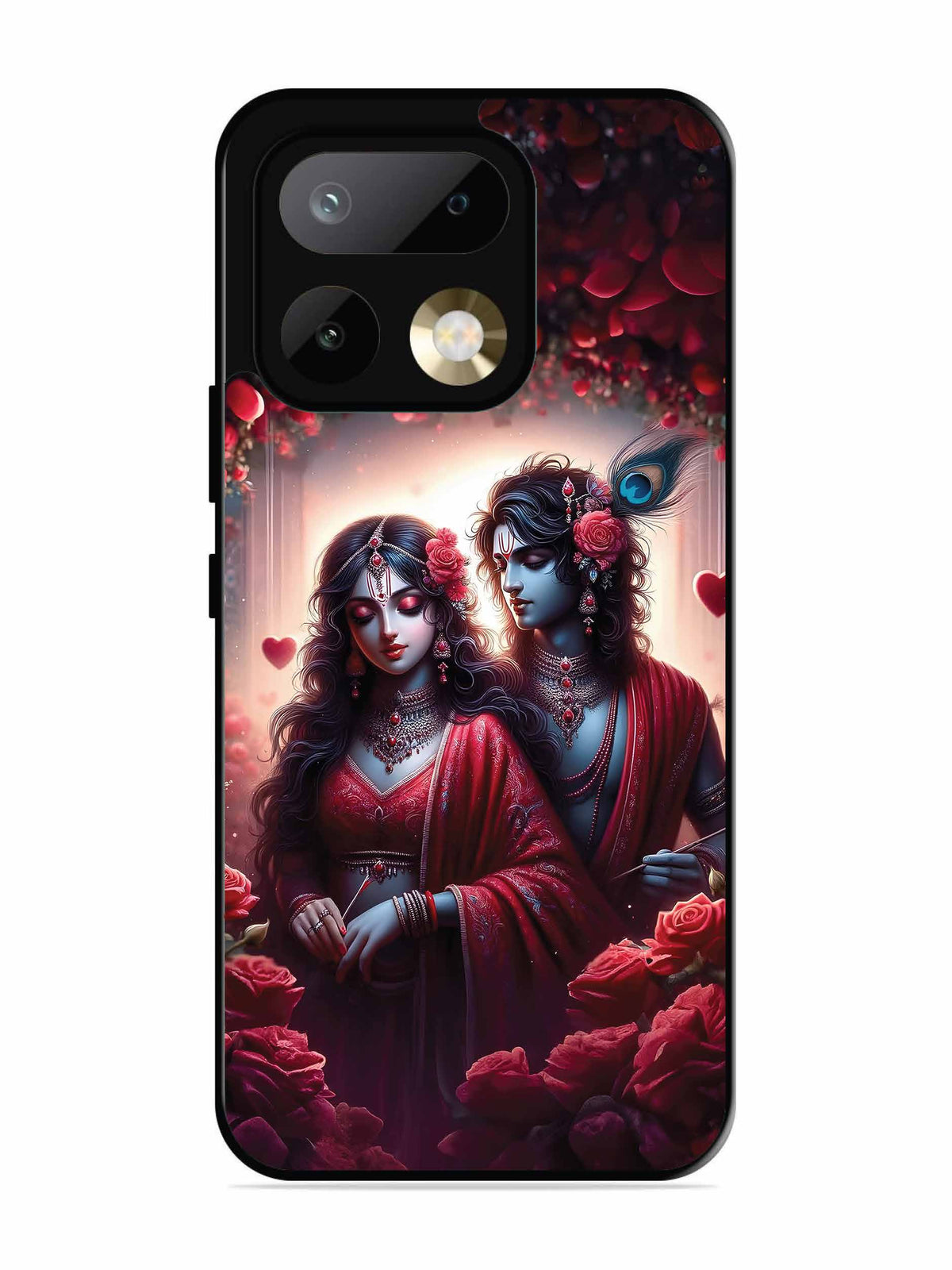 realme 16 Pro Couples in Red theme like Radha Krishna