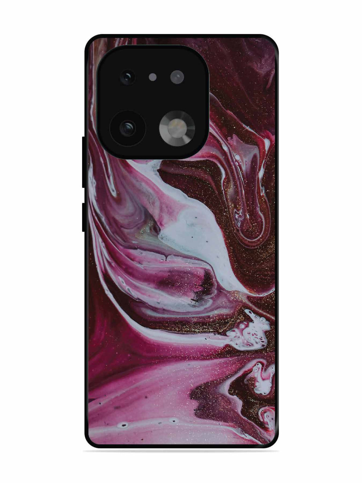 realme 16 Pro Plus Pink And Golden Marble