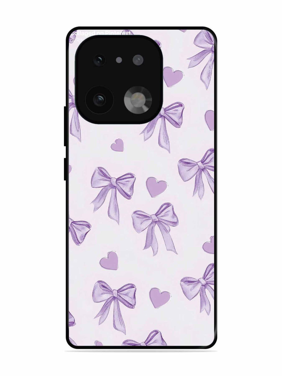 realme 16 Pro Plus Bow Tie, Purple Hair Band