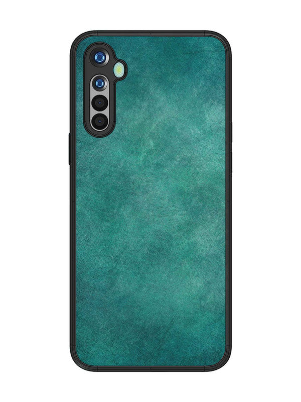 realme 5 Jungle green with Scratches Marble