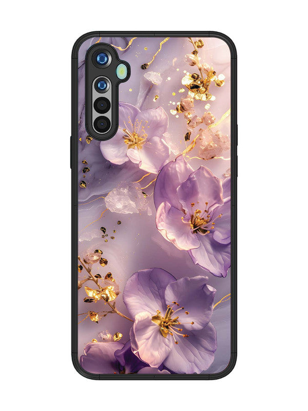 realme 5 Orchid with Golden Safron