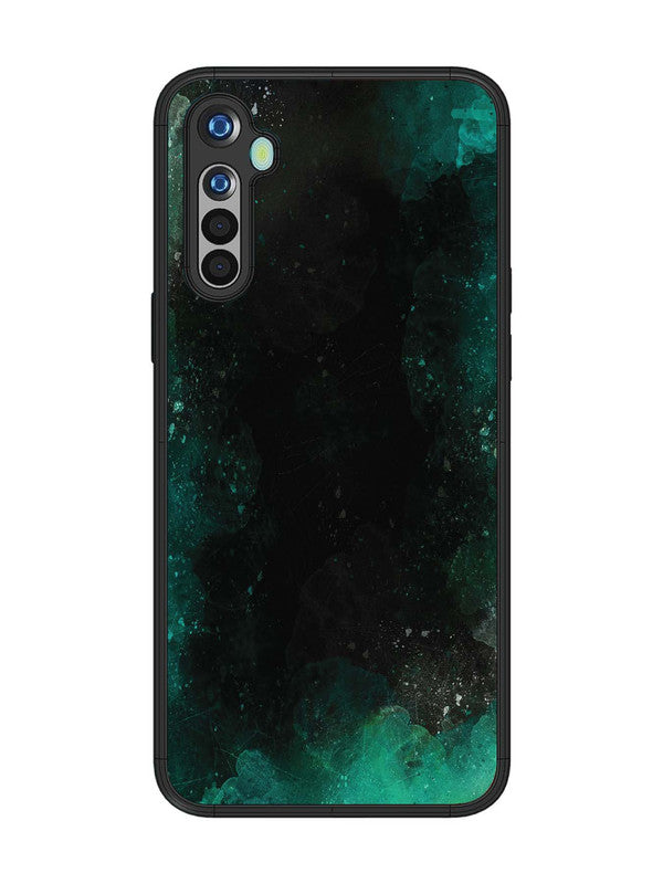 realme 5 Dark Black And Green Forest