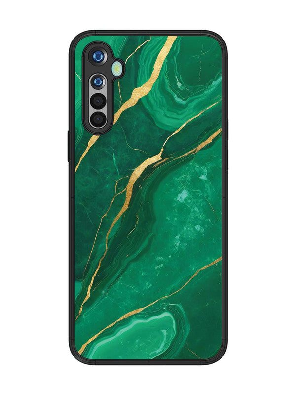 realme 5 Citrus Green Marble
