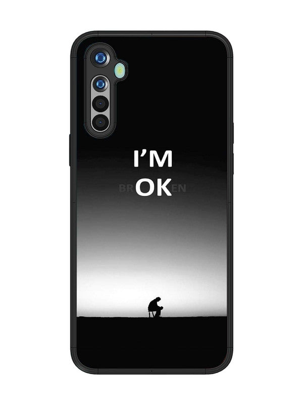realme 5 I'm Broken A man on Chair Alone