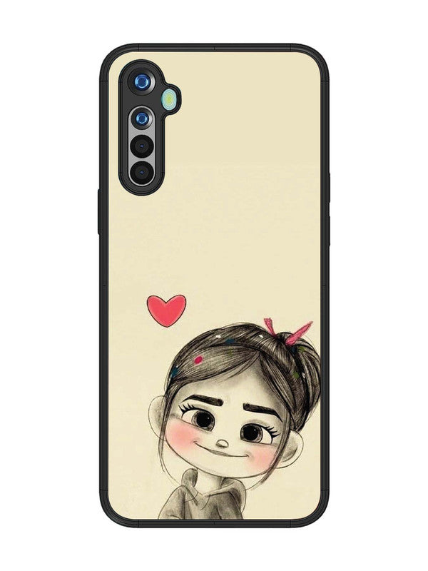 realme 5 Cute Girl Looking at You
