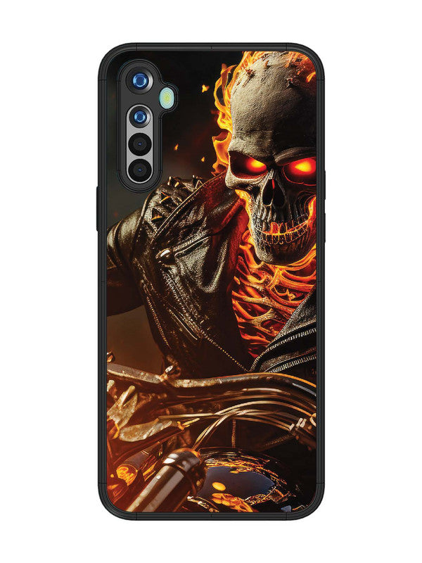 realme 5 ghost-rider-marvel-superhero