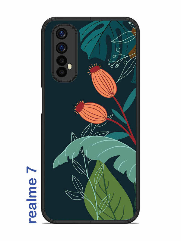 Realme 7 Plant Illustration