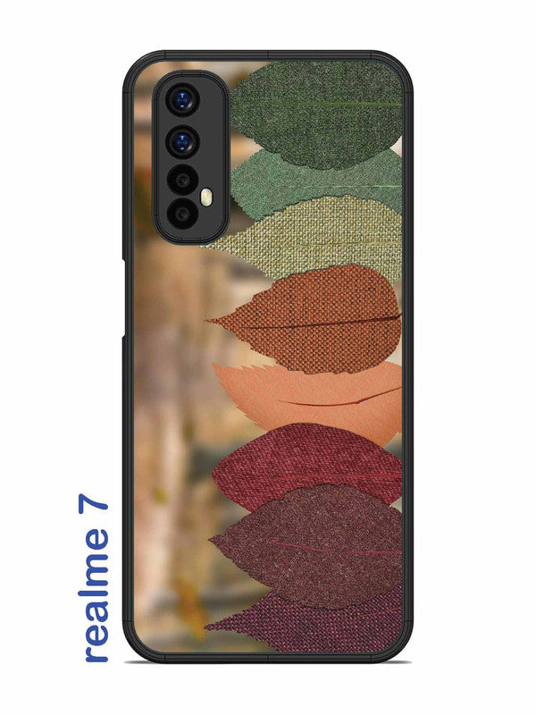 Realme 7 Fabric Leafs