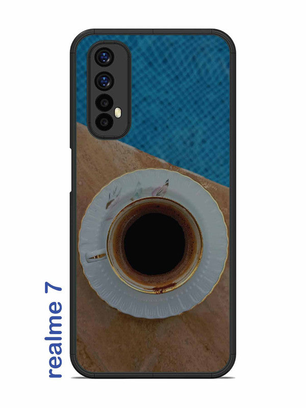 Realme 7 Black Tea Cup Saucer