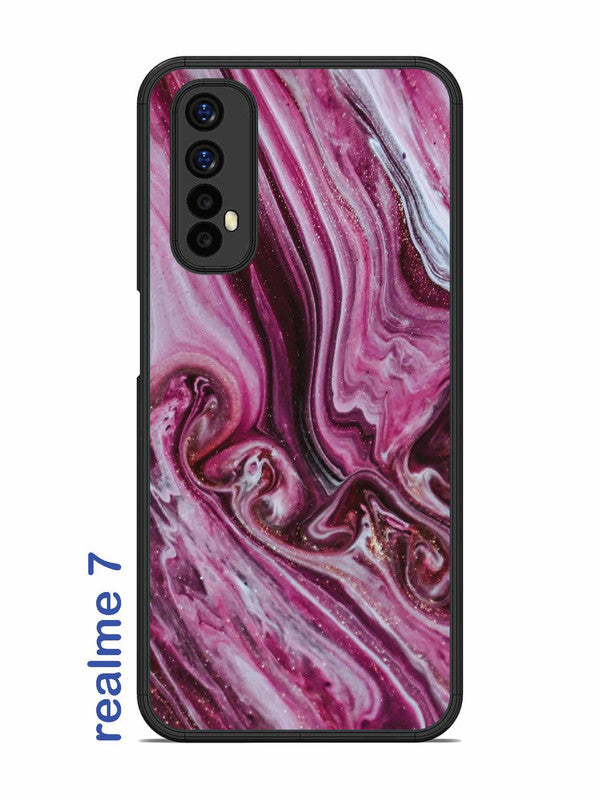 Realme 7 Pink Flood Marble