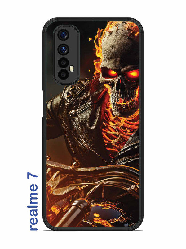 Realme 7 ghost-rider-marvel-superhero