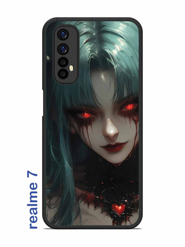 Realme 7 succubus-demon-anime-girl-red-eyes