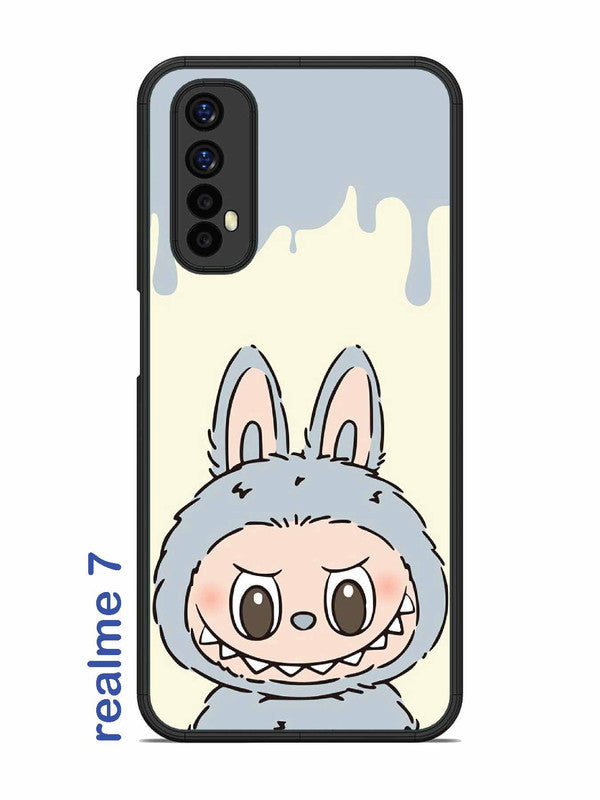 Realme 7 Labubu Closeup Blue