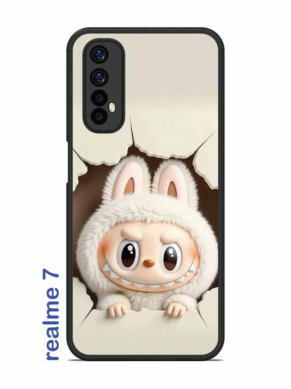 Realme 7 Labubu from Cracked Wall