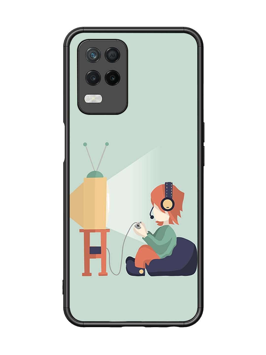 Realme 8 5G Kid Playing Game