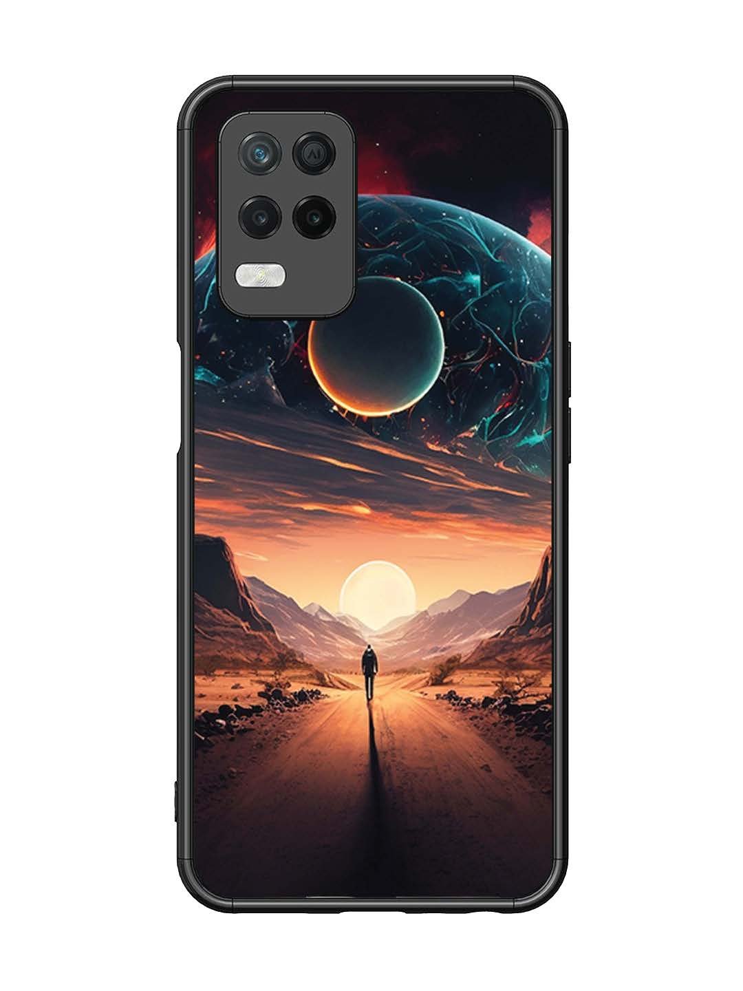 Realme Narzo 30 5G Sunset with space scene