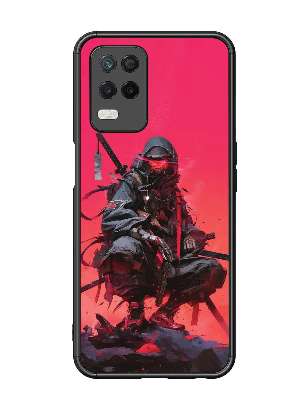 Realme Narzo 30 5G Cyberpunk Ninja Katana