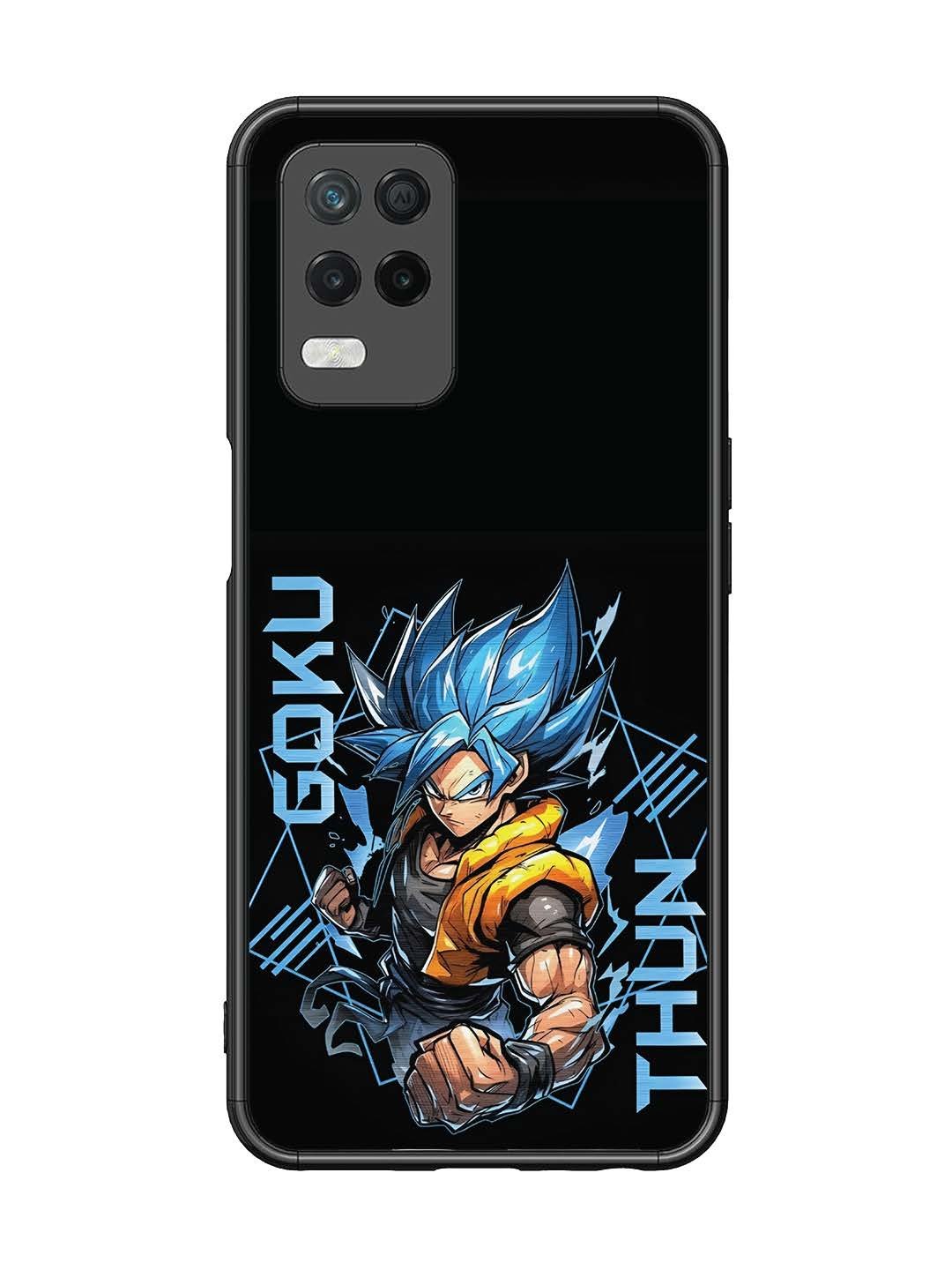 Realme Narzo 30 5G Street Fighter Goku God Form