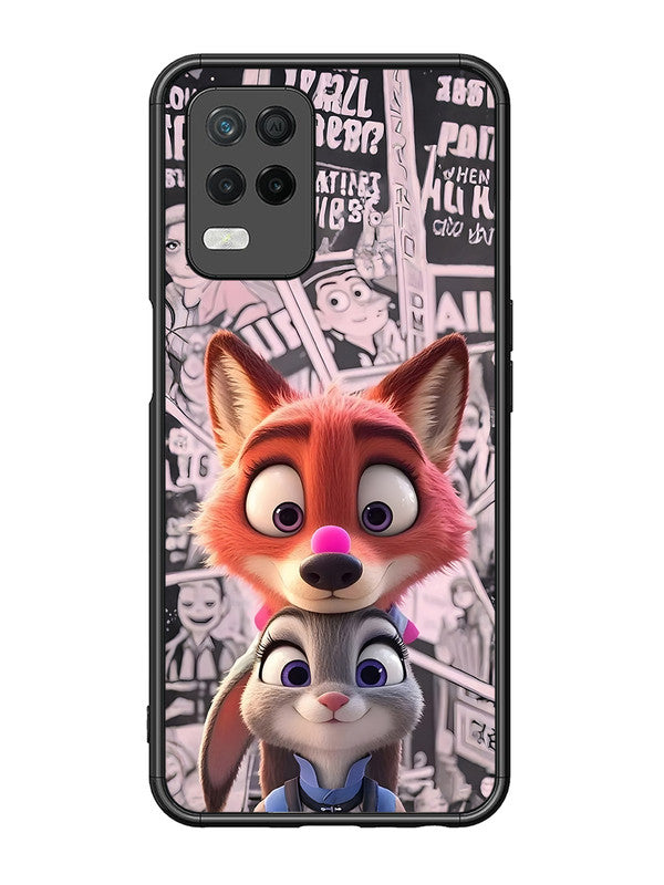 realme 8 5G Cute Nick wilde and judy hopps 2