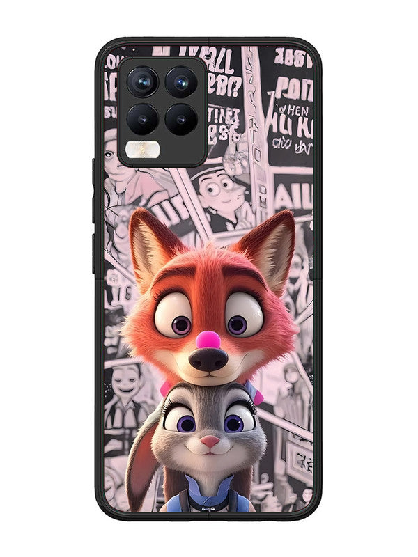 realme 8 Pro Cute Nick wilde and judy hopps 2