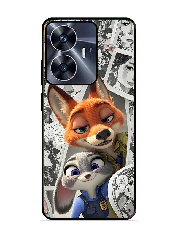 realme C55 Cute Nick wilde and judy hopps