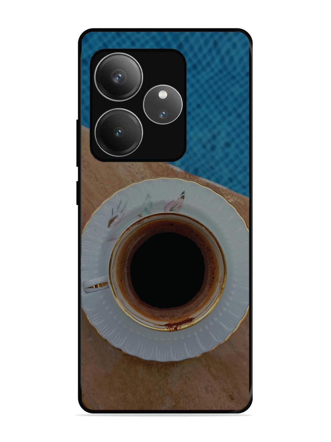 Realme GT6 Black Tea Cup Saucer