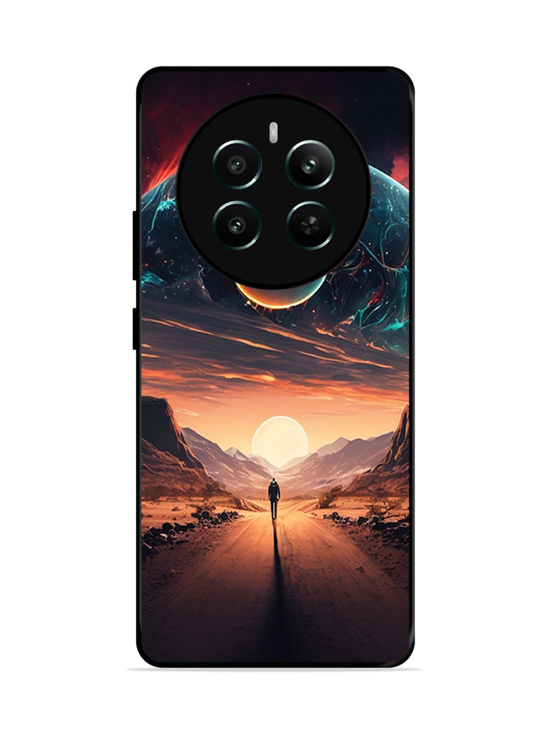 Realme 12 Plus Sunset with space scene