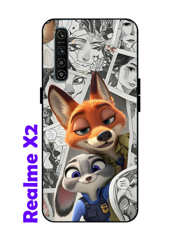 realme X2 Cute Nick wilde and judy hopps