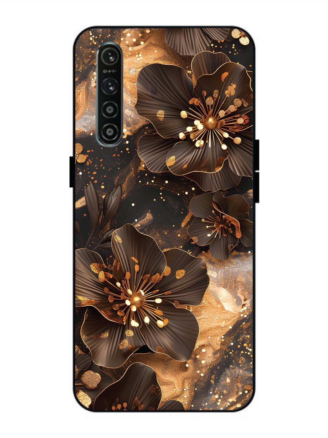 Realme X2 Golden Flowars
