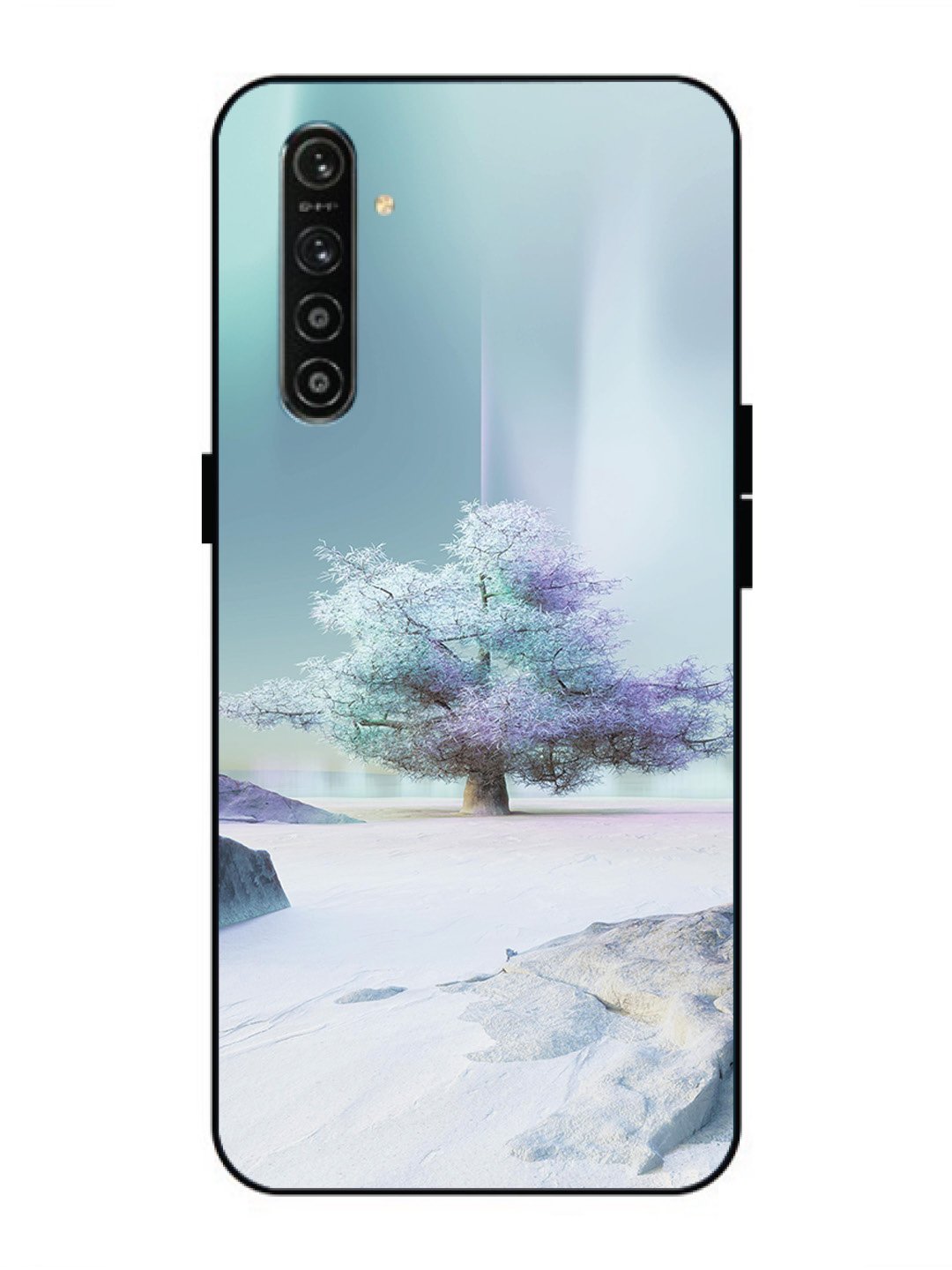 Realme X2 Tree on lceland