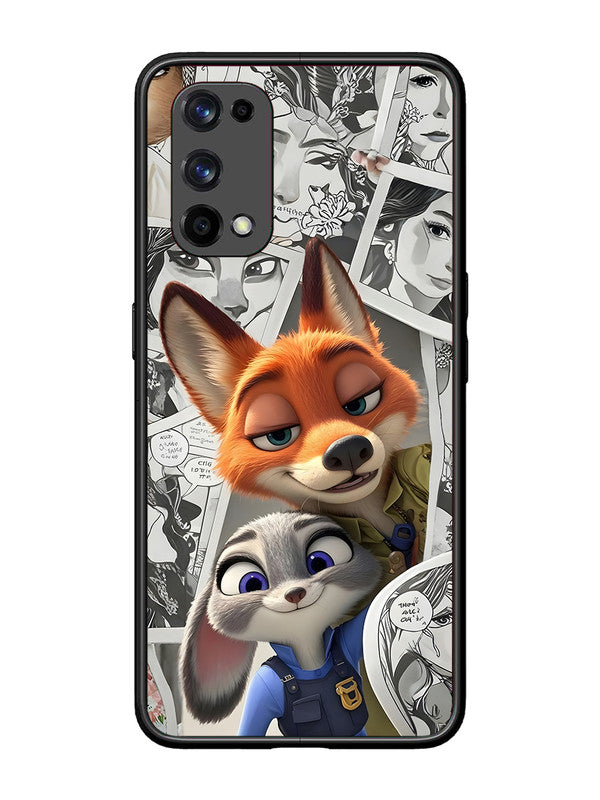 realme x7 Pro Cute Nick wilde and judy hopps