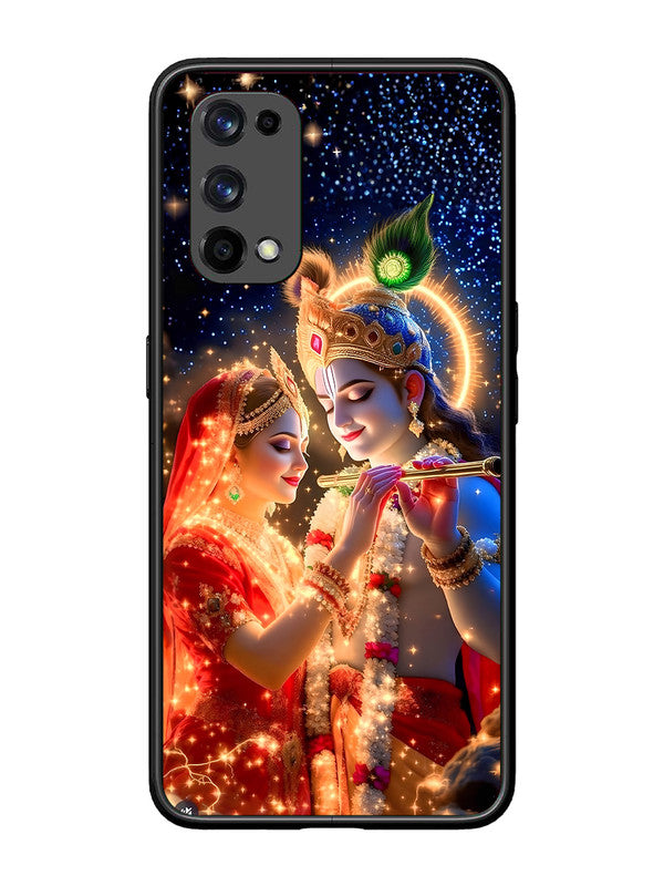realme x7 Pro Radha Krishna posing with flute