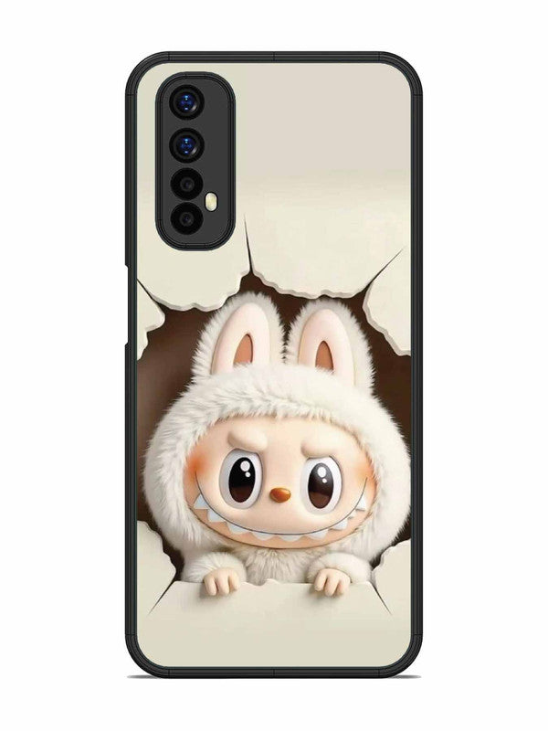 Realme Narzo 20 Pro Labubu from Cracked Wall