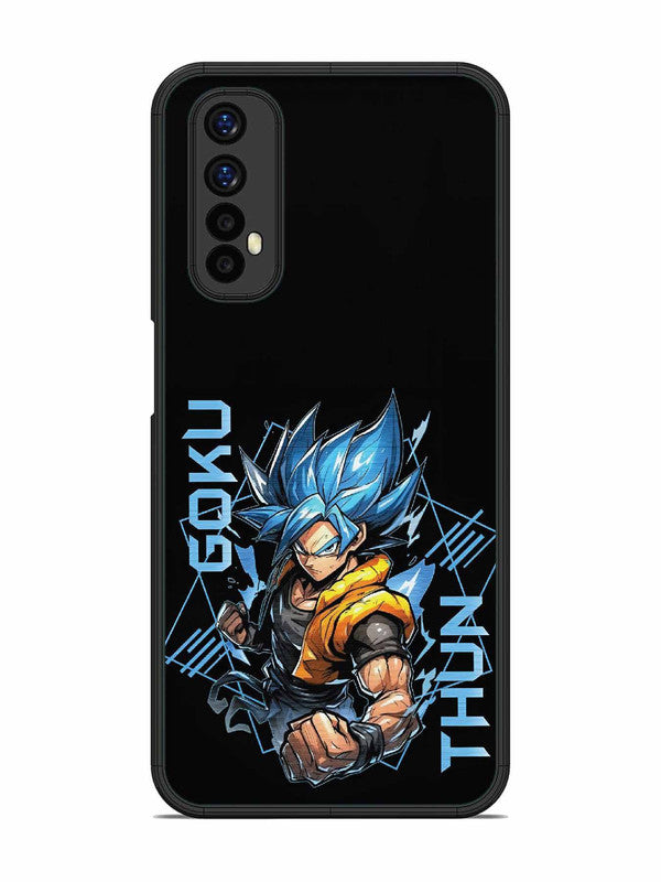 Realme Narzo 20 Pro Street Fighter Goku God Form