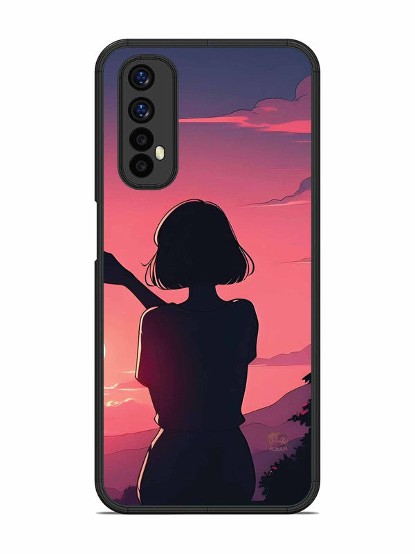 Realme Narzo 20 Pro Love Heart with Hand Girl