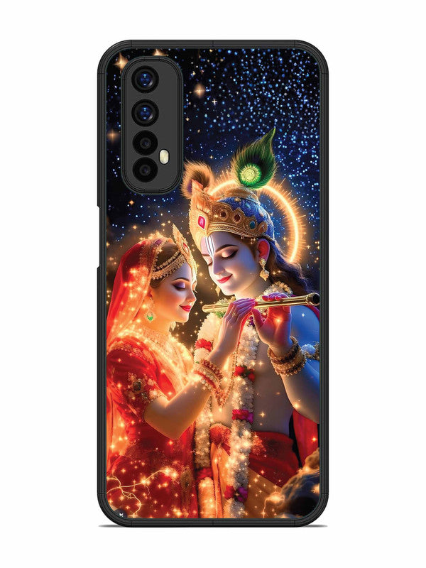 Realme Narzo 20 Pro Radha Krishna posing with flute