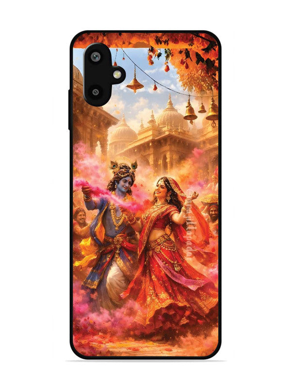 Samsung Galaxy A06 Radha Krishna Playing Holi