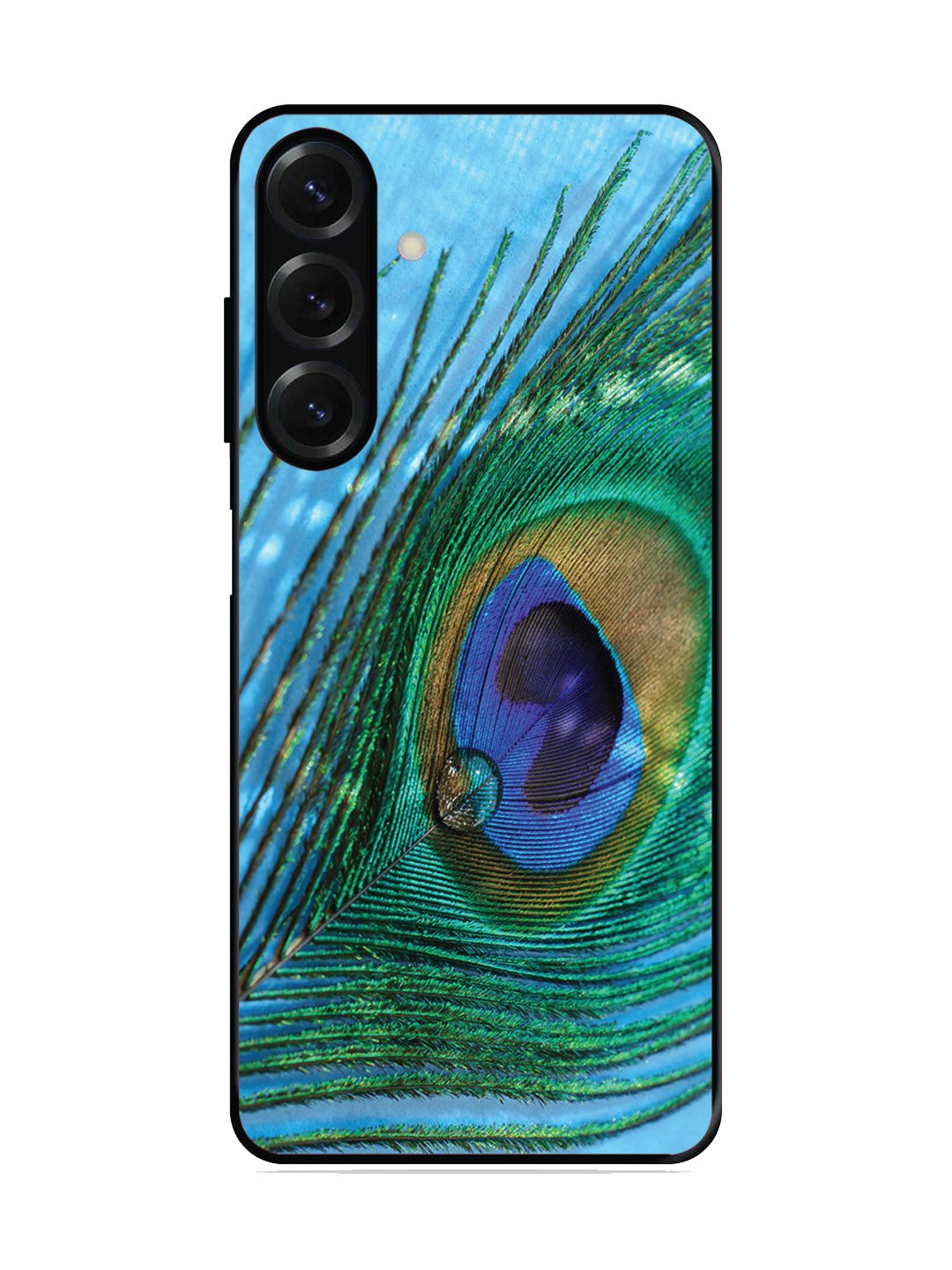 Samsung Galaxy A13 5G A drop on Peacock Feather