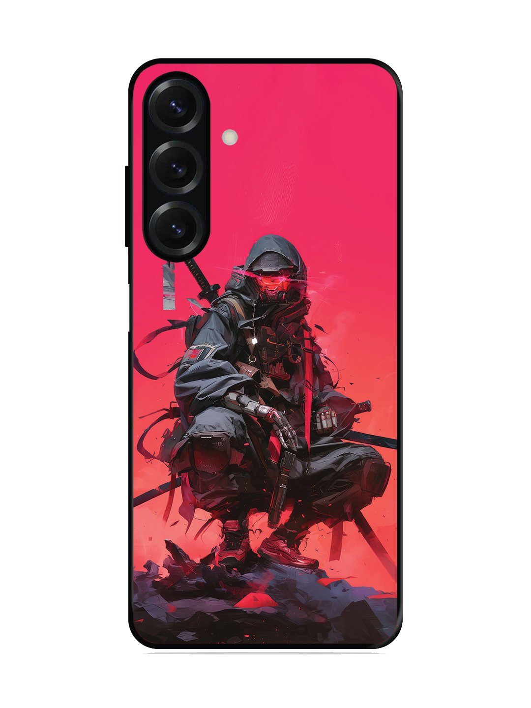 Samsung Galaxy A04s Cyberpunk Ninja Katana