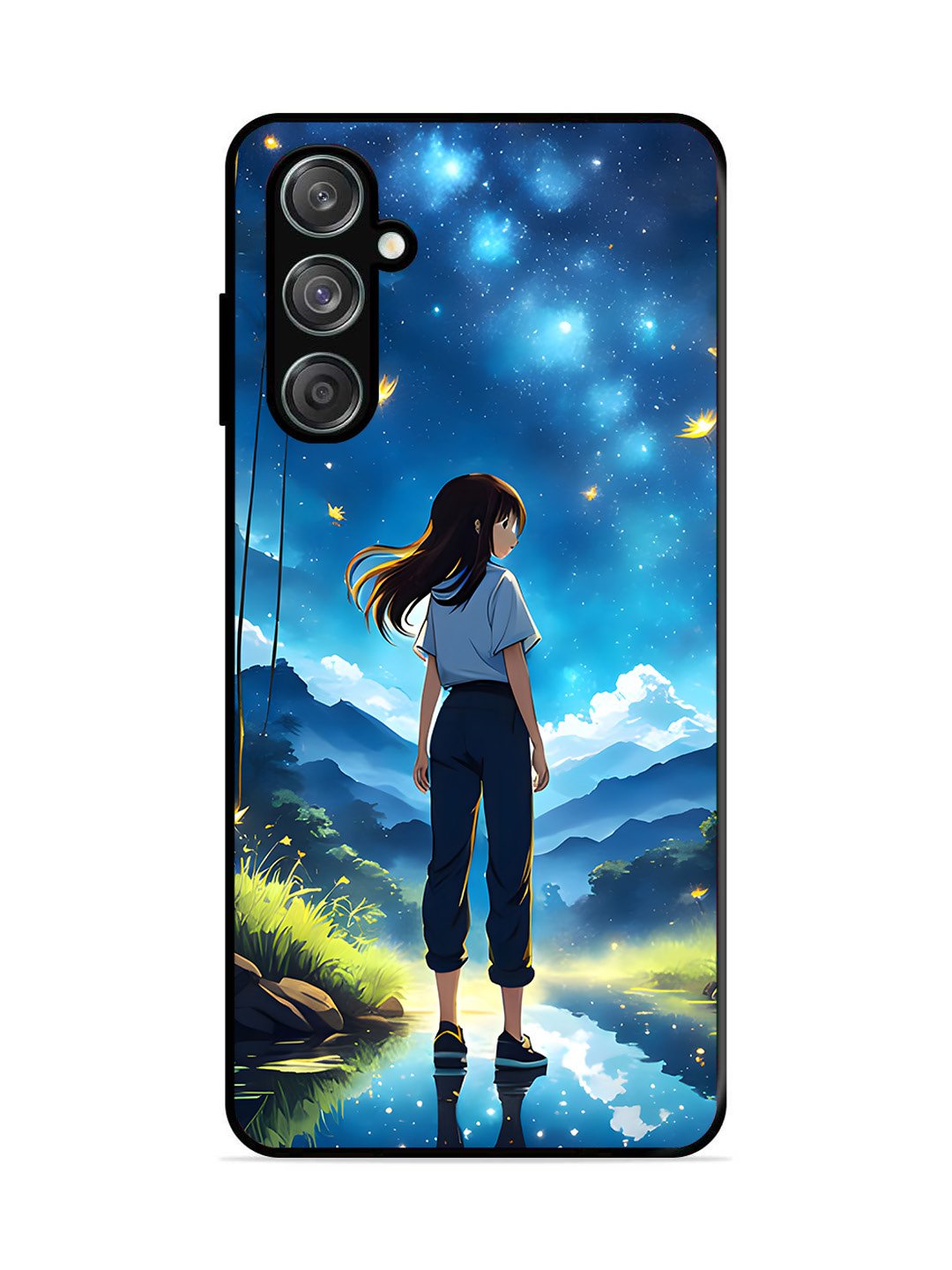 Samsung Galaxy F15 5g Girl In Beautiful Forest