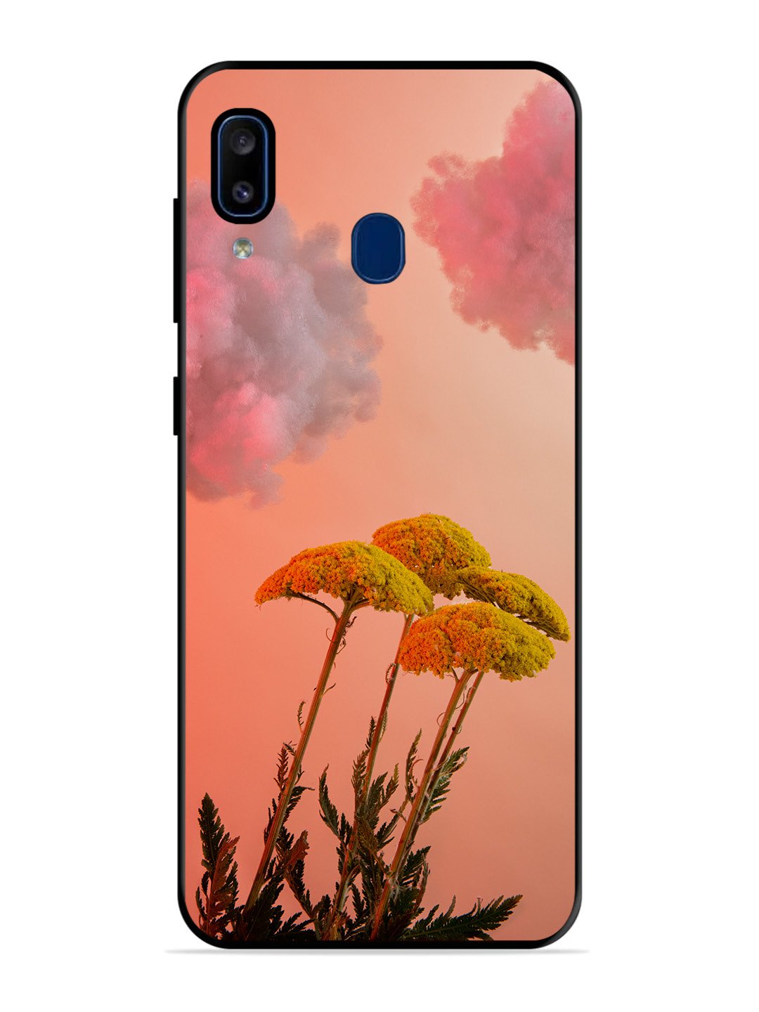 Samsung Galaxy A20 Floral Sunset Blossom Sky