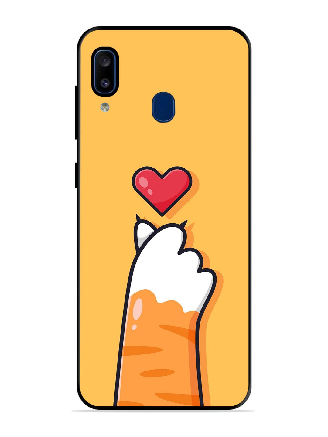Samsung Galaxy A20 Heart Hand