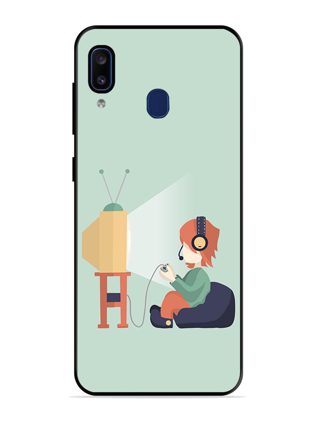 Samsung Galaxy A20 Kid Playing Game