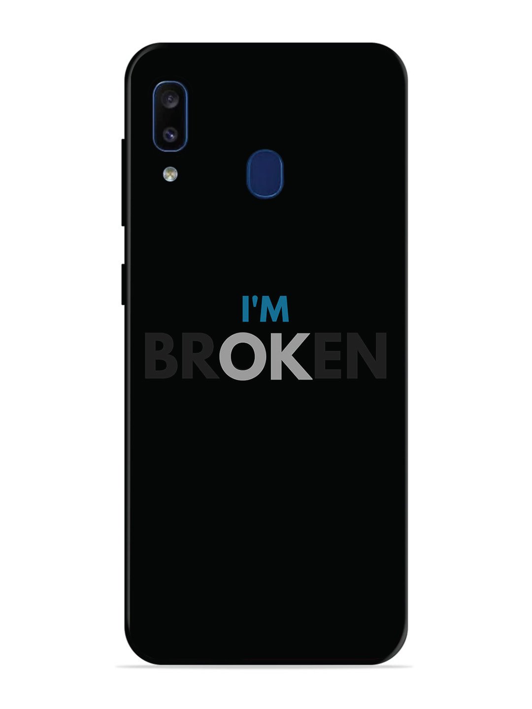 Samsung Galaxy A20 I'm Broken Dark Theme