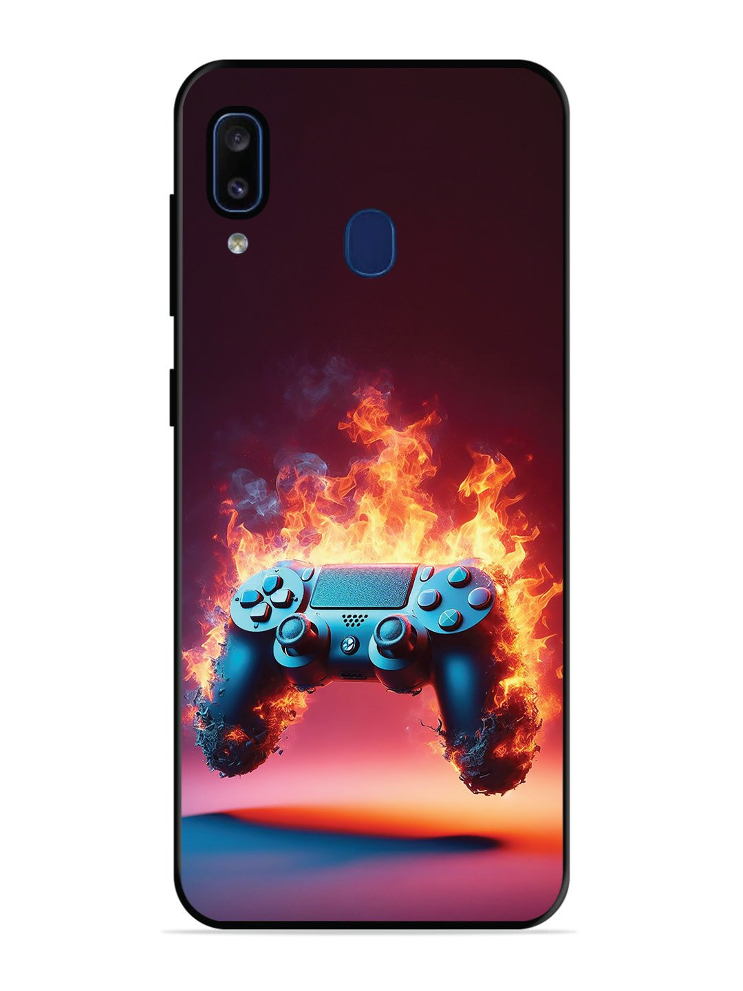 Samsung Galaxy A20 Console on fire