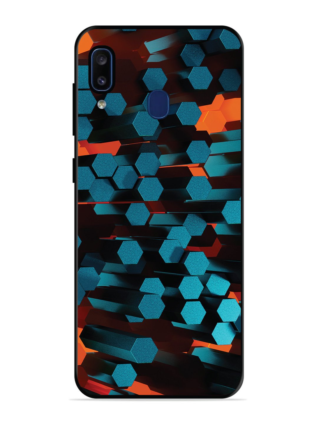 Samsung Galaxy A20 Hexagon 3D Abstract