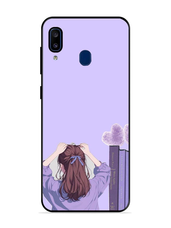 Samsung Galaxy A20 Cute girl hairs