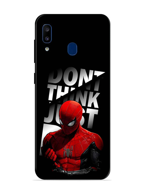 Samsung Galaxy A20 Spiderman Dont think just do
